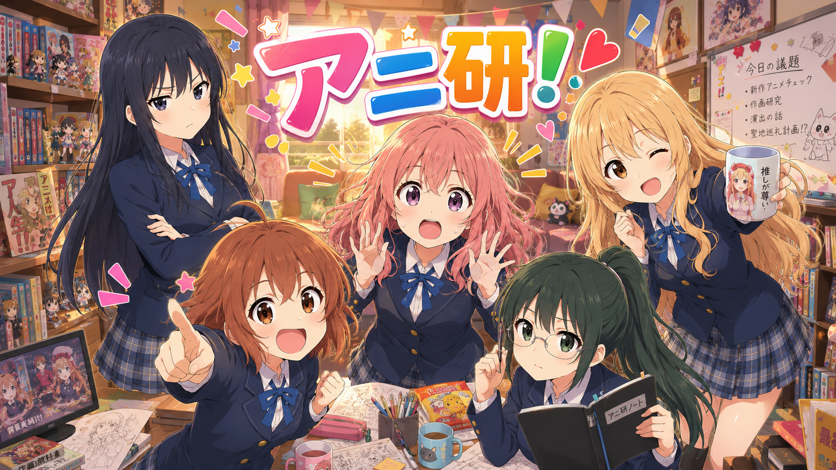 アニ研！キービジュアル